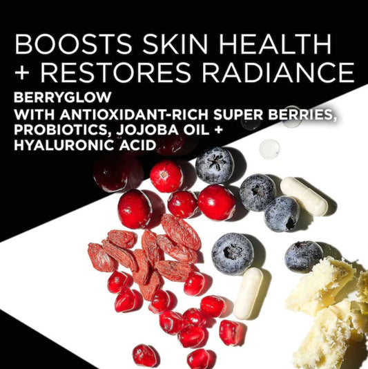 GlamGlow Berry Glow Probiotic Recovery Face Mask 75ml